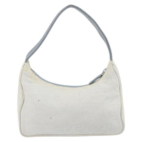 PRADA Sports Hand Bag Canvas Gray Blue Auth hk3257 - Picture 2 of 16